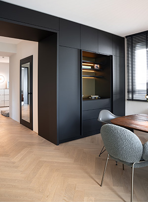 Ein Projekt, das zeigt, wie Innenarchitektur, Handwerk und Gestaltung perfekt zusammenspielen.