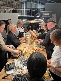 Eindrücke vom Kochevent mit unserem Phillip Kögel bei MTB am 10. November 2025