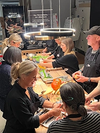 Eindrücke vom Kochevent mit unserem Phillip Kögel bei MTB am 10. November 2025