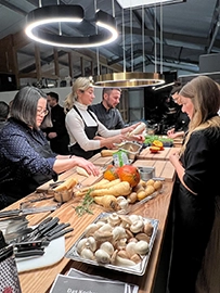 Eindrücke vom Kochevent mit unserem Phillip Kögel bei MTB am 10. November 2025