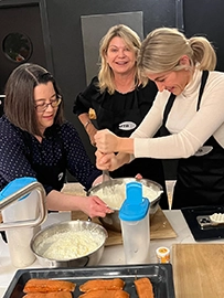 Eindrücke vom Kochevent mit unserem Phillip Kögel bei MTB am 10. November 2025