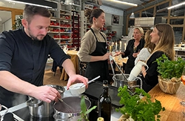 Eindrücke vom Kochevent mit unserem Phillip Kögel bei MTB am 10. November 2025