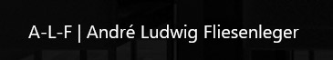 A-L-F André Ludwig Fliesenleger
