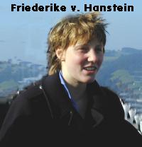 Schreiner-Gesellenprüfung 2000 Friederike von Hanstein